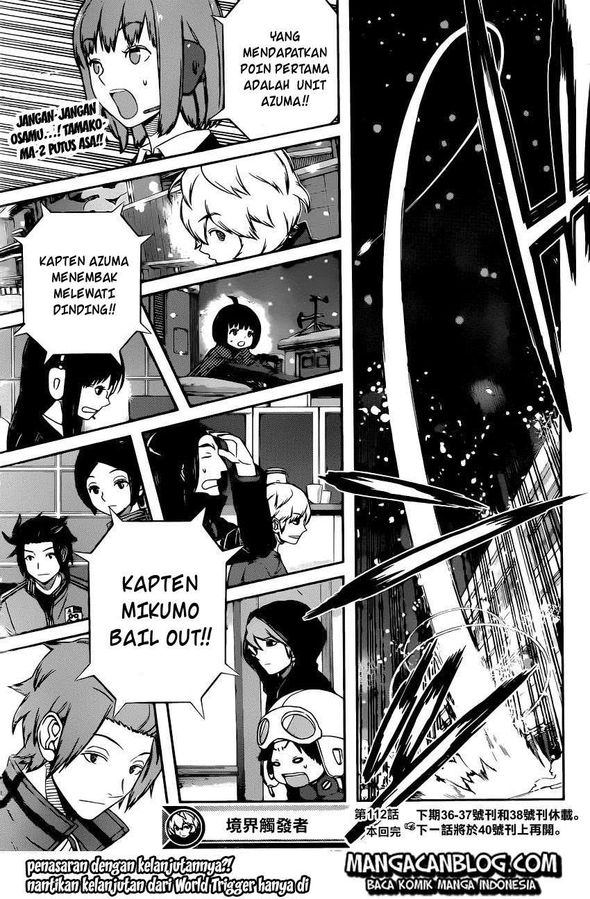 World Trigger Chapter 112 page 18