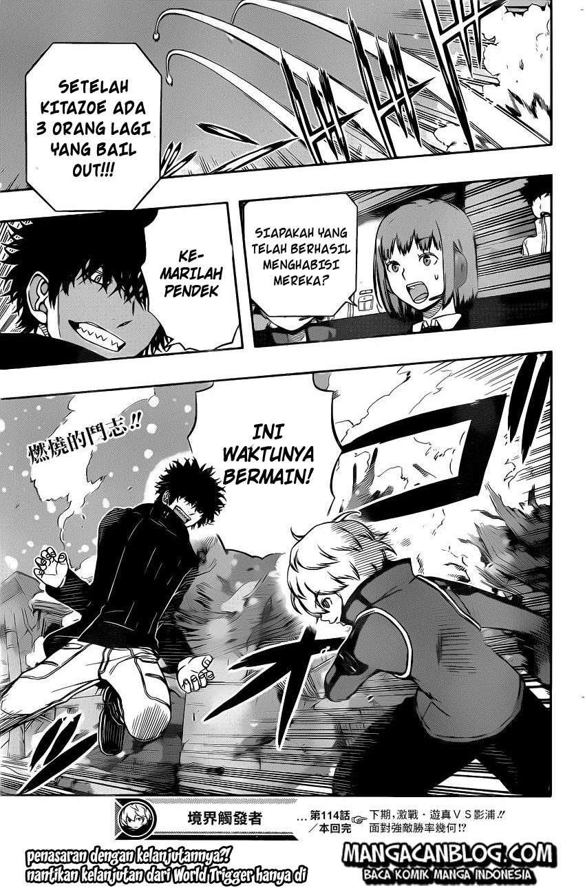 World Trigger Chapter 114 page 18