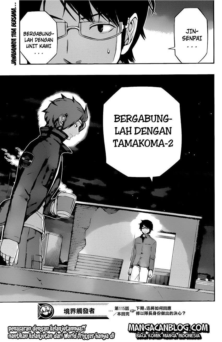 World Trigger Chapter 115 page 18