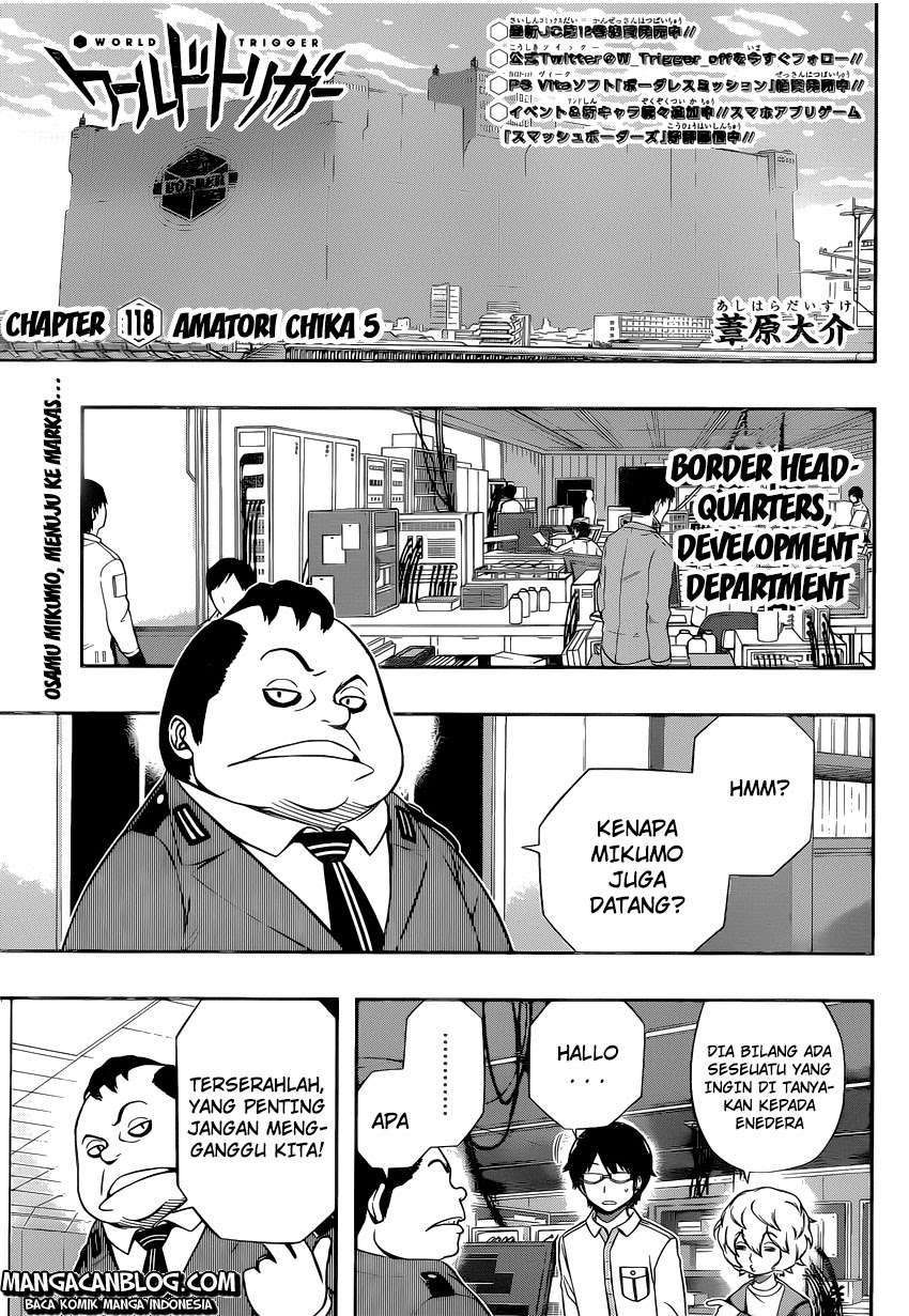 World Trigger Chapter 118 page 1