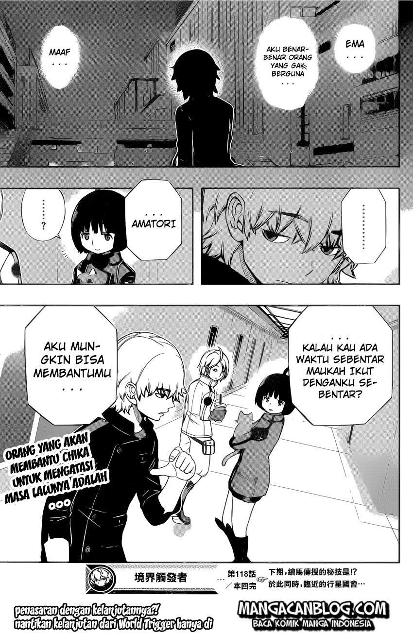 World Trigger Chapter 118 page 19
