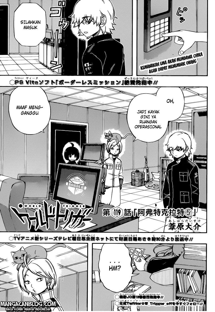 World Trigger Chapter 119 page 1