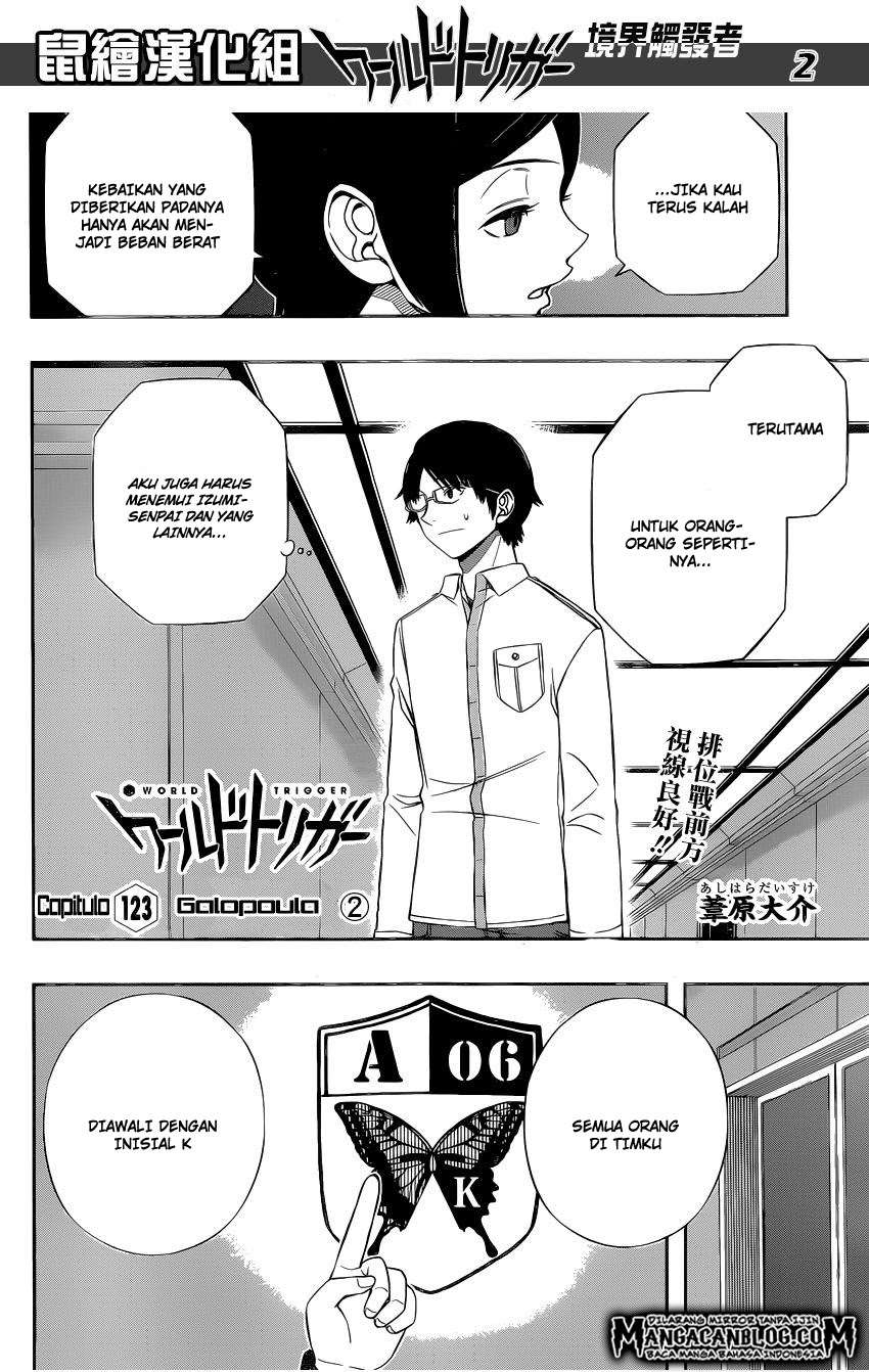 World Trigger Chapter 123 page 1