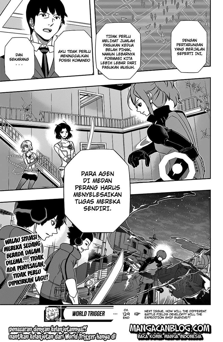World Trigger Chapter 129 page 19