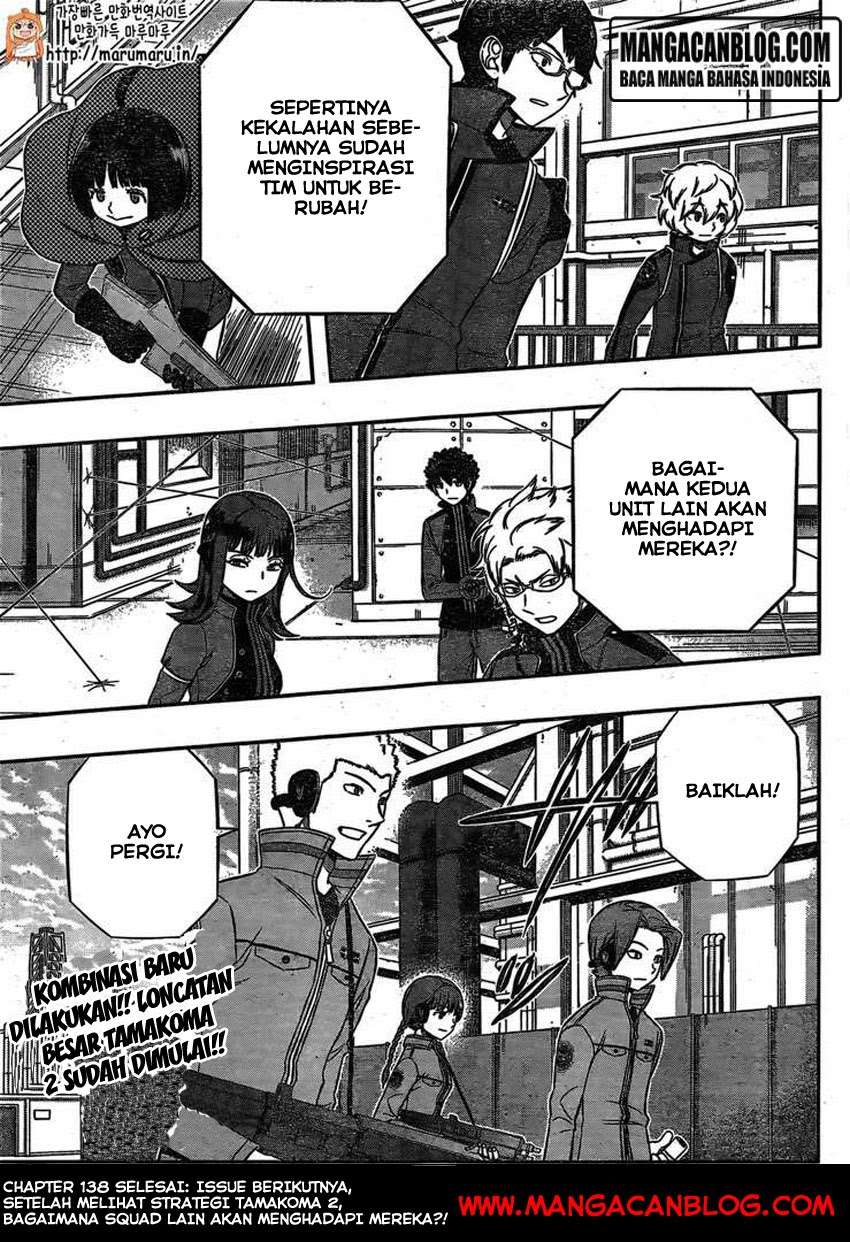 World Trigger Chapter 138 page 18