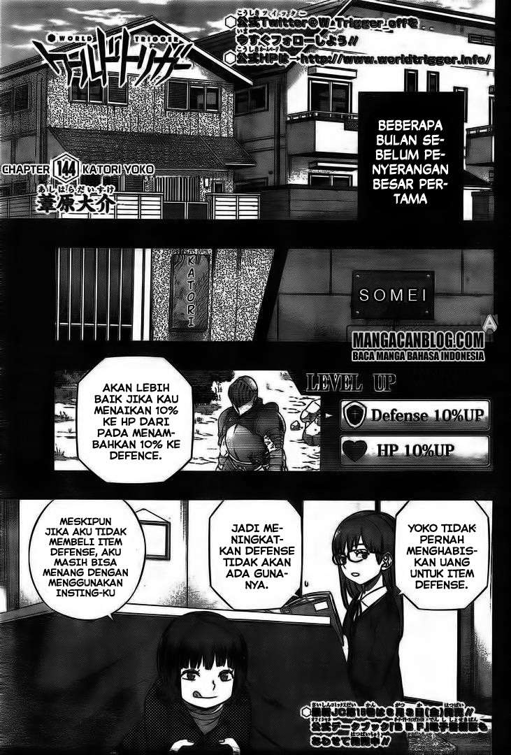 World Trigger Chapter 144 page 0