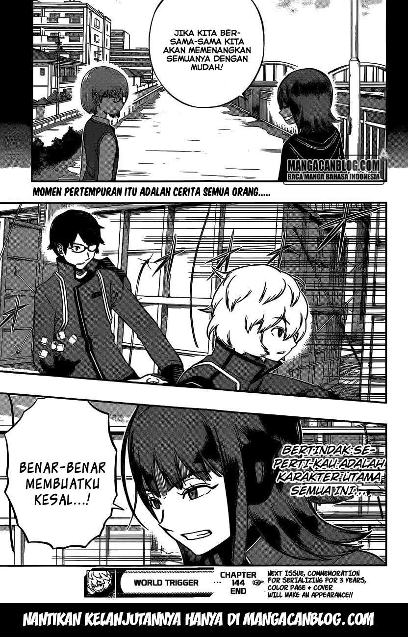 World Trigger Chapter 144 page 17