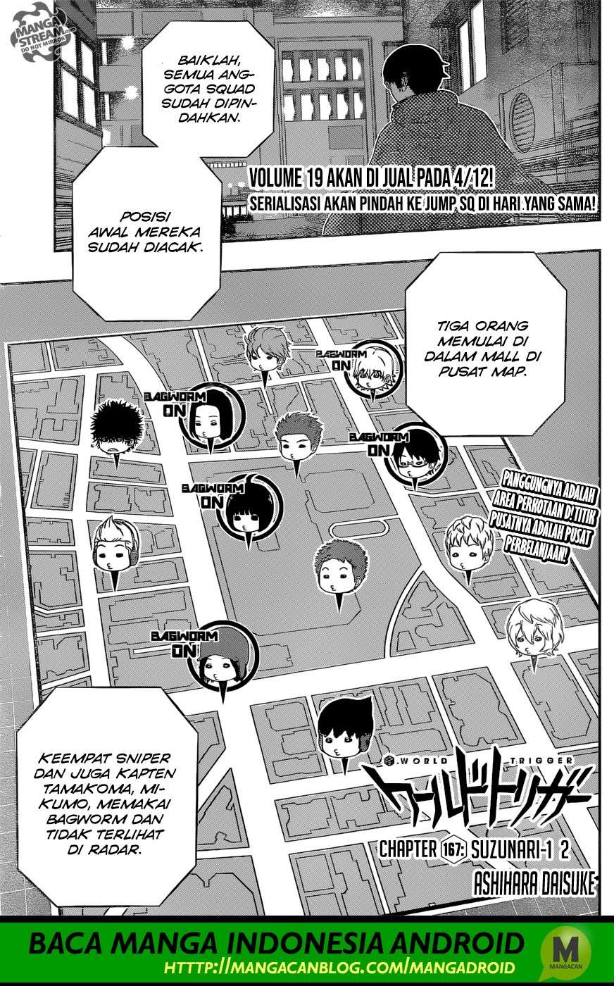 World Trigger Chapter 167 page 0