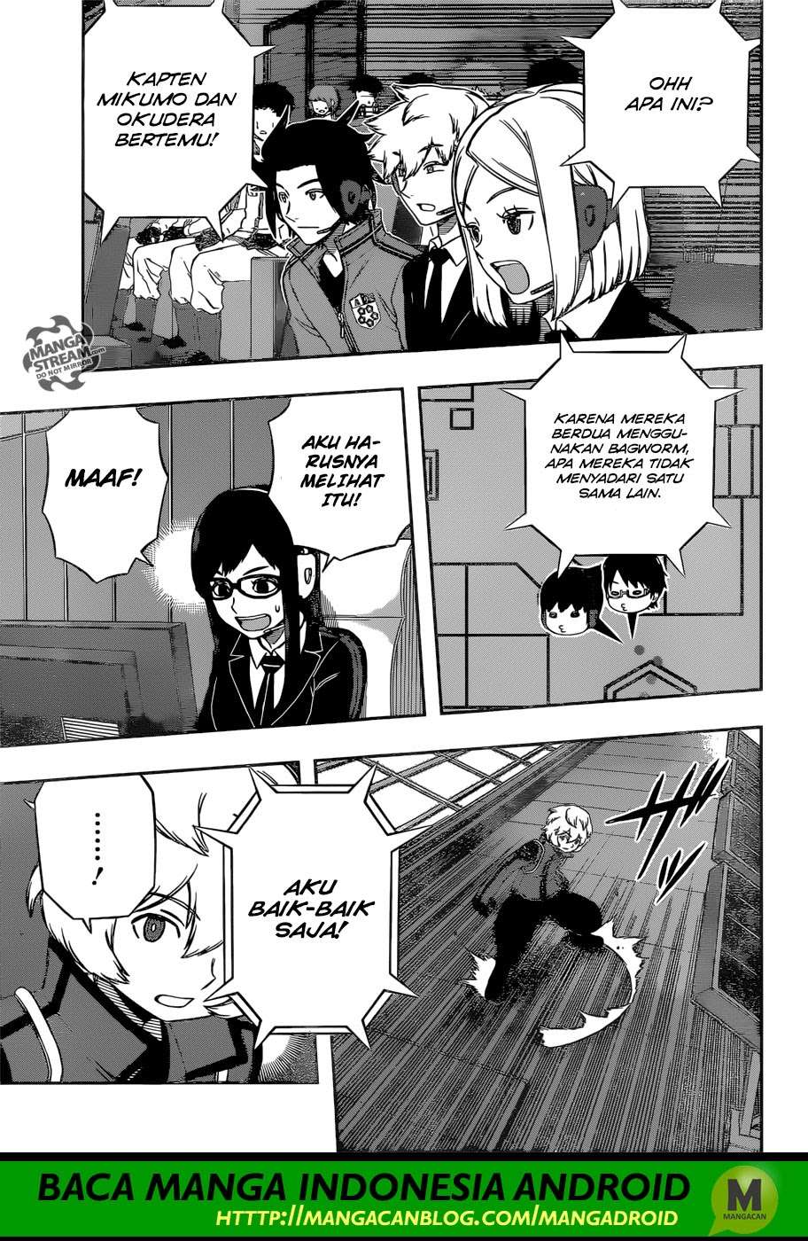 World Trigger Chapter 167 page 17
