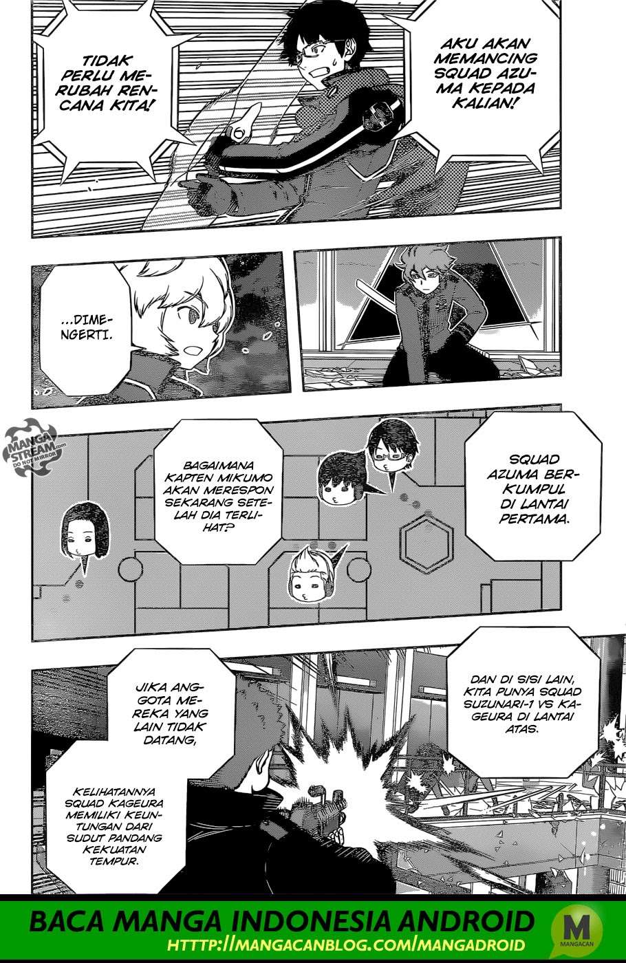 World Trigger Chapter 167 page 18