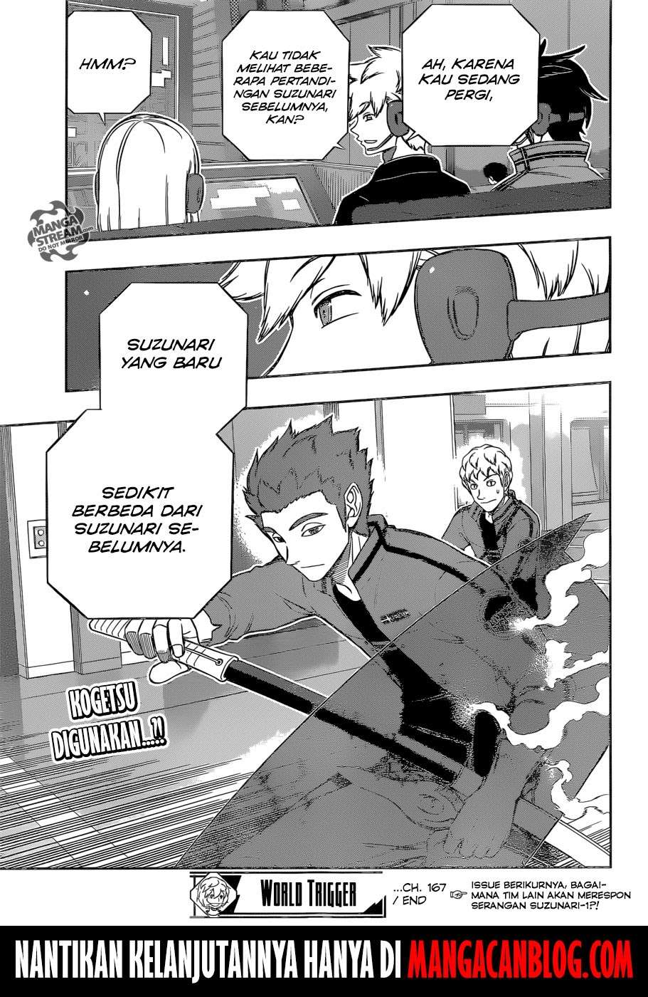 World Trigger Chapter 167 page 19