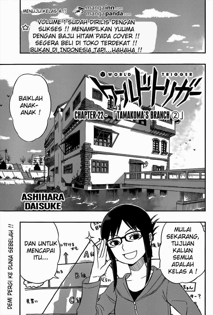 World Trigger Chapter 22 page 1