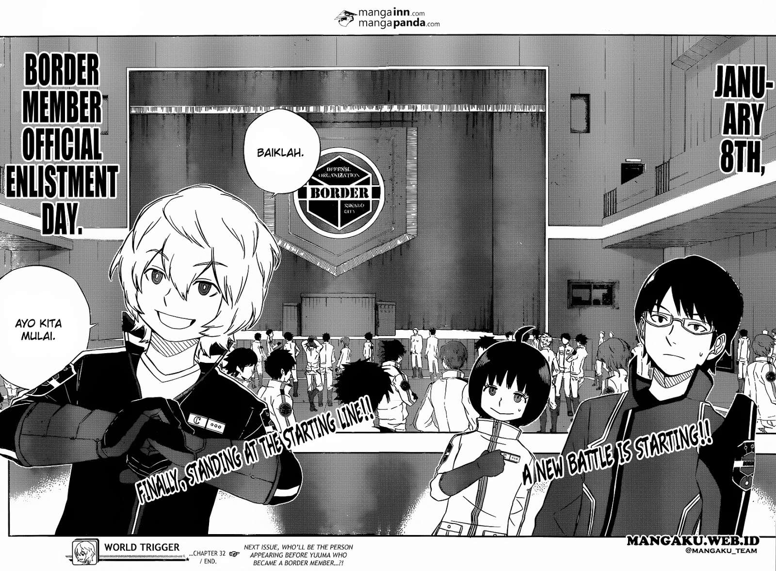 World Trigger Chapter 32 page 17