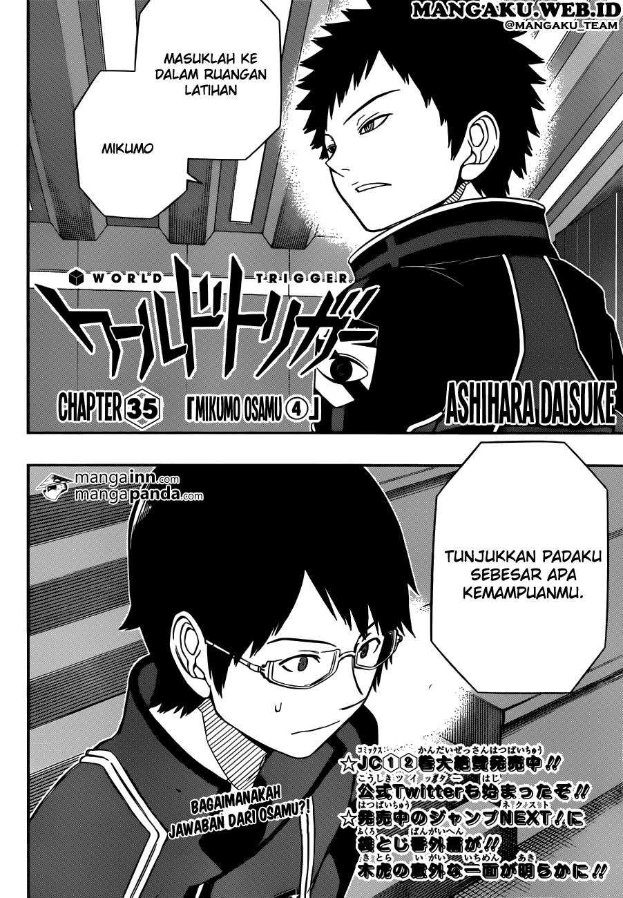 World Trigger Chapter 35 page 1