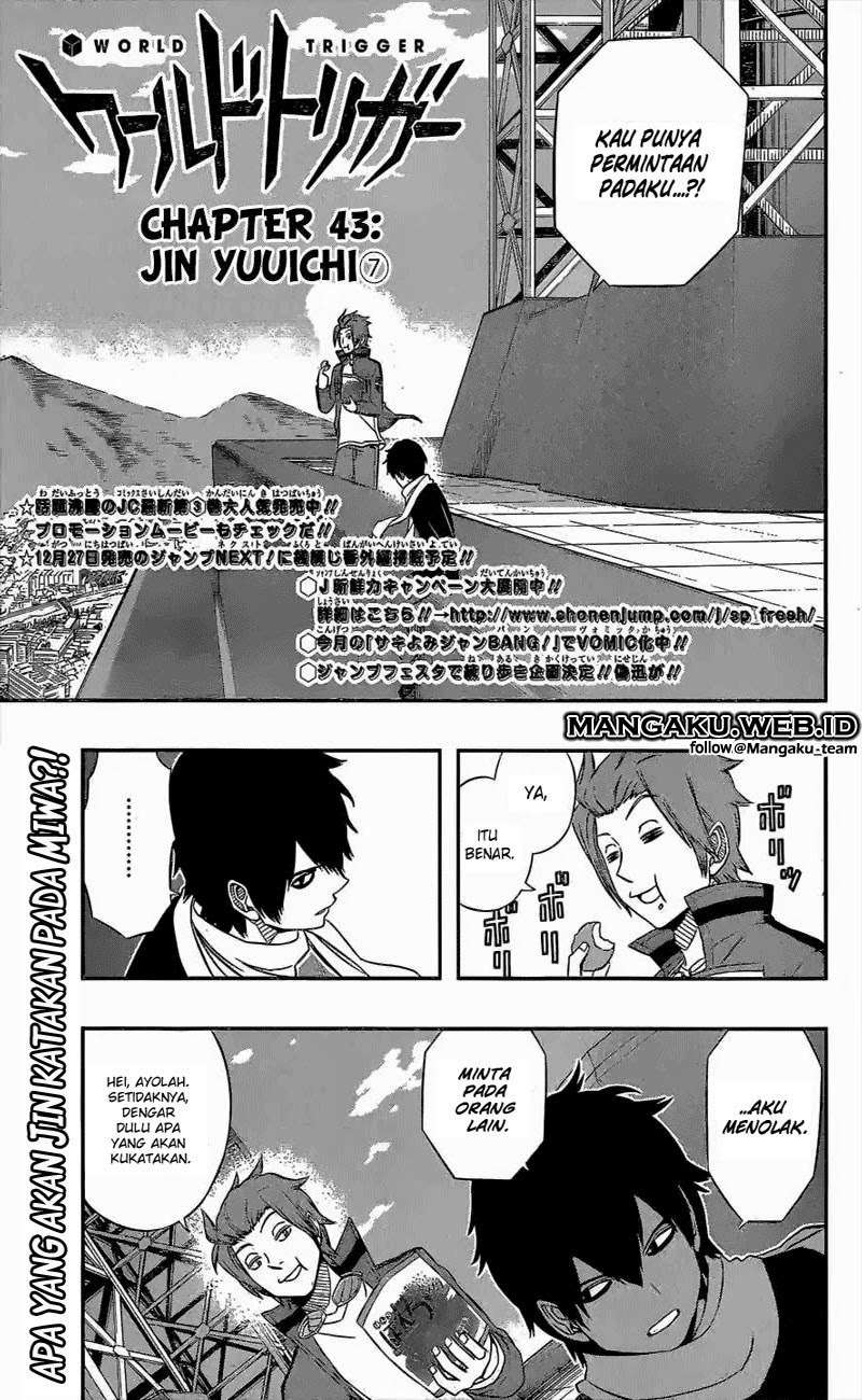 World Trigger Chapter 43 page 1