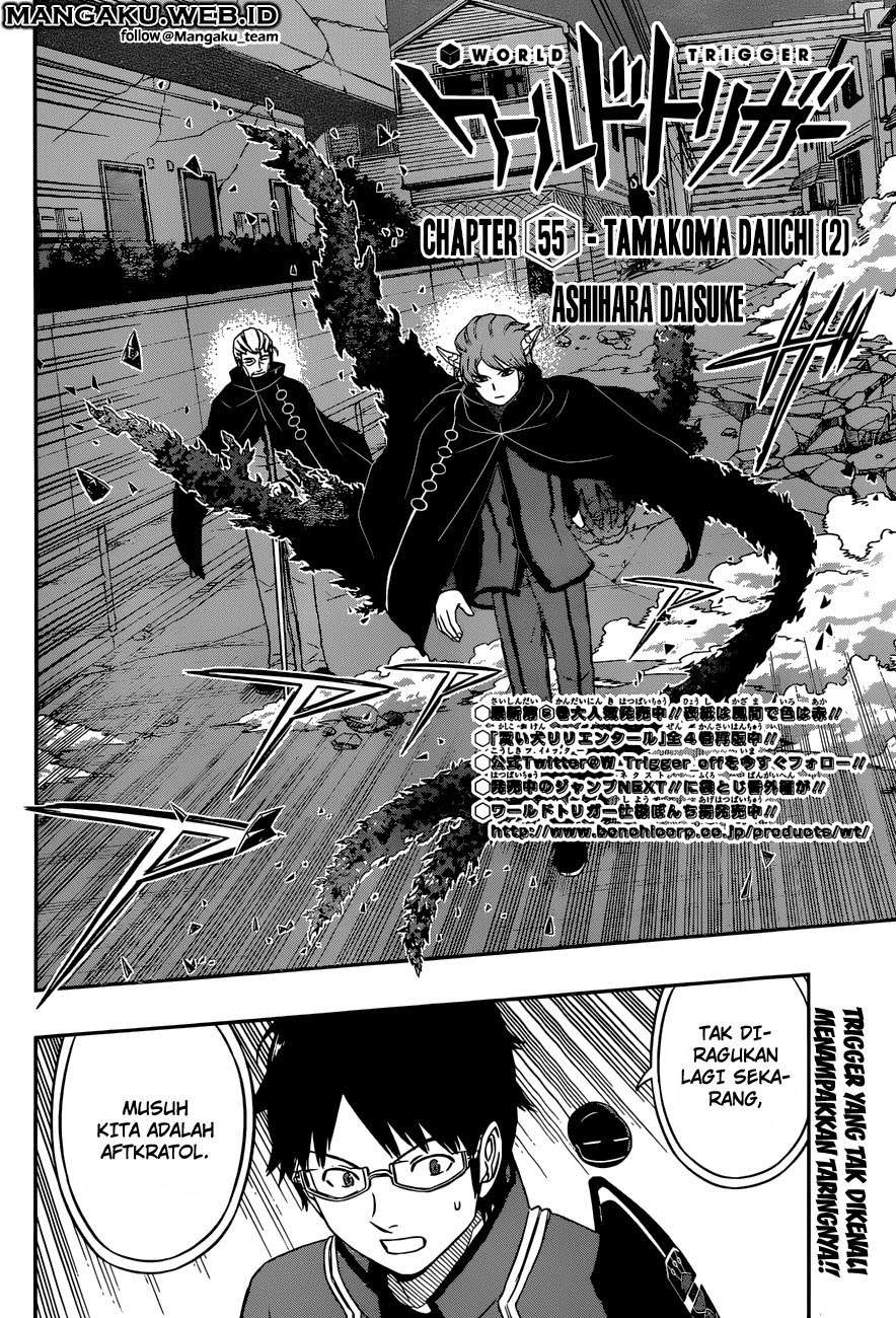 World Trigger Chapter 55 page 1
