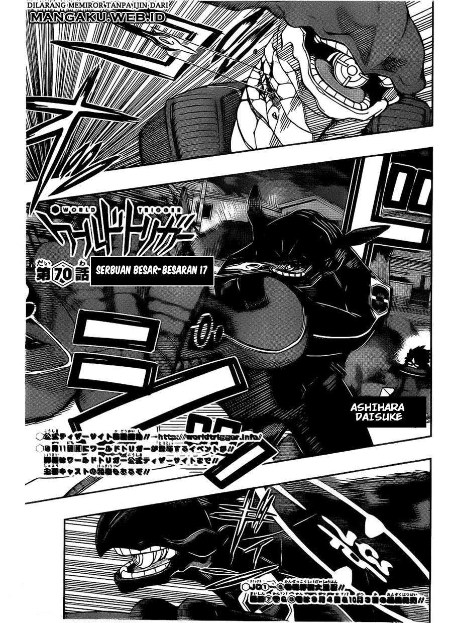 World Trigger Chapter 70 page 1