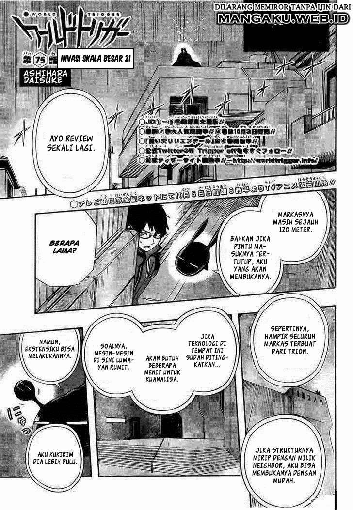 World Trigger Chapter 75 page 1