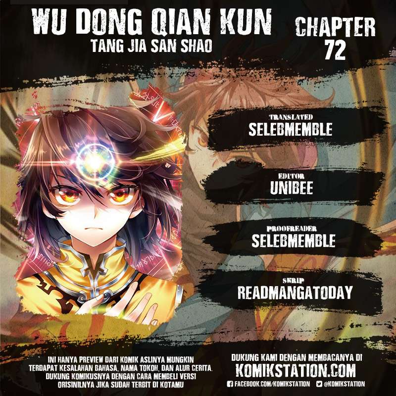 Wu Dong Qian Kun Chapter 72 page 0